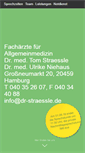 Mobile Screenshot of dr-straessle.de